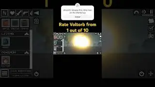 Voltorb Dex No.100# in melon sandbox #creation #melonplaygroud #pokemon