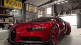 【CSR2】Chiron (CSR2)RED Edition, shift & tune for 7.478 (buffed)