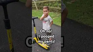 Oh Dear! I pooped my pants! #shorts #subscribers #memes