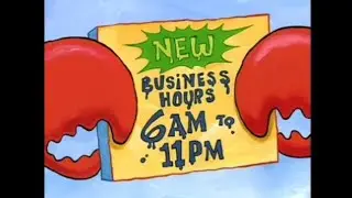 A Painting Of New Business Hours 6AM To 11PM For 10 Hours (Tom Sticker Version)