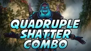 How To Quadruple Shatter Combo In A Row - Frost Mage PvP Mists of Pandaria