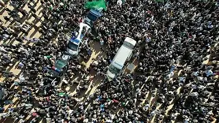 Thousands attend funeral of slain son of Muammar Gaddafi