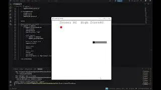 Coding a game of Snake using Python because I have time
