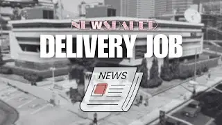 Newspaper Delivery Job   GTA 5 Singleplayer Mod