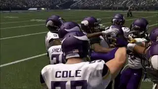 Madden NFL 17 - Minnesota Vikings vs Seattle Seahawks | Gameplay (HD) [1080p60FPS]