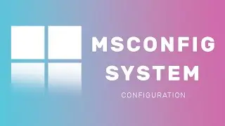 Hidden Feature in Windows 11 | MSCONFIG Command