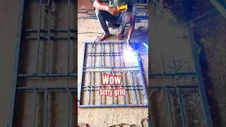 Assam type house window grill design #shortvideo #trendingshorts #ironworkdesign #welding #viral