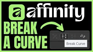 How To BREAK A CURVE In Affinity Designer (QUICK & EASY) 2026