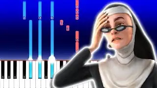 Evil Nun 2 Main Menu Theme (Piano Tutorial)