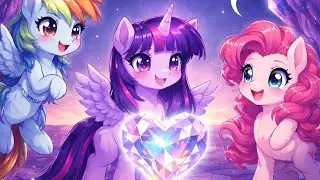 Girls cartoon pony story mlp