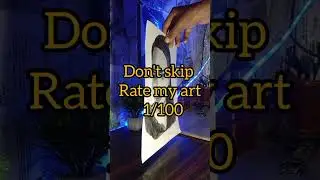 don't skip Rate my art 1/100#jyotiartist#shorts #shortfeed #sahibasong #@ArtistShikhaSharma