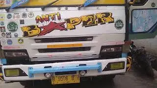 variasi skotlat/sticker mobil kontainer. anti baper keren simple,?