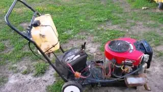 How To Lawn Mower Motor Test Stand and Wireing Details