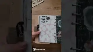 Flipthrough Filofax Nude🖤✨...#filofaxing #filofax #artjournal #journaling #stationery #filofaxnude