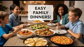 Easy Family Dinners 🍽️ Quick & Cheap Weeknight Recipes | CooklyEats