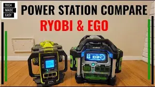 RYOBI 40v 1800w Power Station review plus EGO 56v Nexus Power Station solar generator