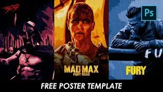 Lincungstock.com Guide - Free Download Action Movie Poster Template - Photoshop Poster Template