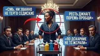 Они 15 лет игнорировали уборщицу — её ответ шокировал весь совет директоров | Новогодняя история