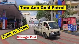 छोटा हाथी ka मोटा Mileage - Tata ACE Gold Petrol - Real Mileage Test #AceGoldPetrol #ChotaHathi