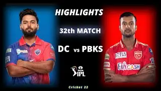 DC vs PBKS 32th Match IPL 2022 Highlights |  Hotstar Cricket 22 | dc vs pbks ipl highlights 2022
