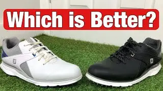 New Footjoy Pro SL 2020 vs Footjoy Pro SL Carbon - The best spikeless golf shoes?