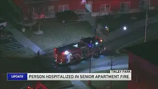 Woman seriously injured in fire at Tinley Park senior living facility