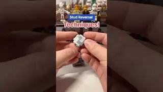 How to reverse studs with LEGO! #lego #afol #howto #legotips #tutorial