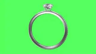 3D magic Ring #greenscreen #copyrightfree