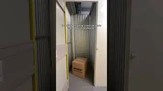 CHECK OUT A 15sqft UNIT WITH ME!  #storagenearme #selfstorage #nearme #morestorage