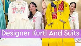 Trendy suit design 2026 | Designer Kurtis, Cotton Suits, Muslin & Chinnon Suits