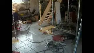 FABRICATION D UN TOBOGGAN    BALANCOIRES N3 sur  4 video