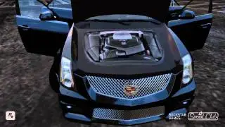 ..::GTA IV - Cadillac CTS-V testing::.. (GTX 460 gameplay)