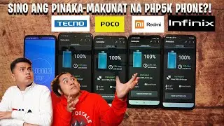 Tecno Pova 3 vs Poco C40 vs Redmi 10a vs Infinix Hot 12 Play Battery Test!