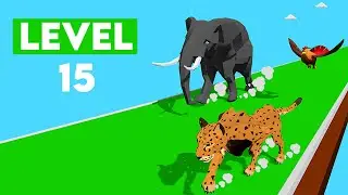 Animal Transform Race Level 15 | (İOS, ANDROİD) Gameplay Walkthrough #shorts