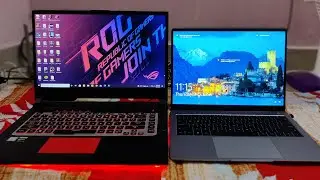 RealmeBook slim vs Asus rog Strix g531Gt | Display Comparison | Realme Display Review