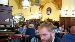 Ice cream at the Hofbraus Haus