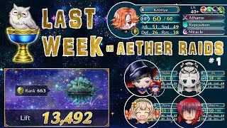 Last week in Aether Raids #1 FEH AR Reach Tier 27 - Learning by doing