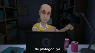 Caillou compone el error de Barney, y su castigo es removido/ Spanish #Plotagon #Caillou