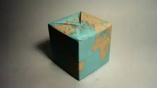 Origami Globe in a Box