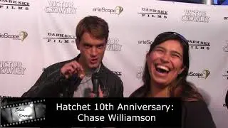Hatchet 10th Anniversary Celebration - Chase Williamson