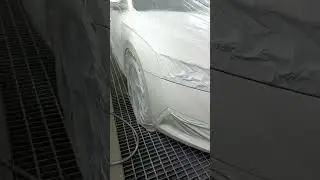 BMW White Paint Spray | BMW Car Painting and Clear Coat Finish#BMWWhitePaint #CarPainting #BMWLovers