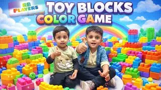 Toy Blocks Color Game for Kids | Learn Colors with Fun Toys | Raza Brothers 