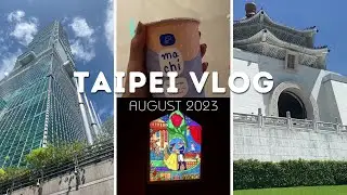 Taipei Vlog 2023 | Visiting the Disney exhibition, sunset in Elephant Mountain, picnic in Daan Park