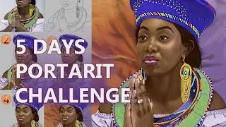 Paint this portrait in just 5 day on OneWeekPortrait by Paintable.