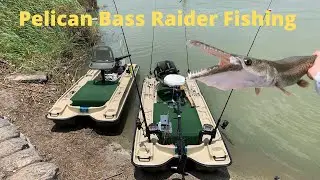 Рыбалка на окуня и щуку с Pelican Bass Raider