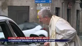 Etg - A Como la festa di Sant’Antonio Abate: la tradizionale benedizione delle auto e degli animali
