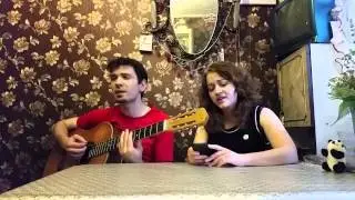 Юля & Zubrocker и панда (Anastacia & Ben Moody - Everything burns cover)