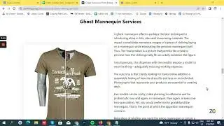 Ghost Mannequin Services | ghost mannequin photo editing services | Zenith Clipping