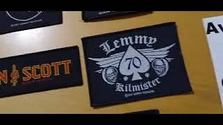 ACDC Motorhead Patch Bon Scott Lemmy #acdc #acdcfan #heavymetal #rock #bonscott #patch #mot&ouml;rhead
