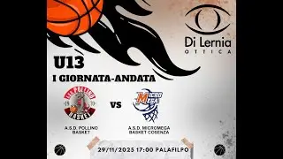 Under 13 Regionale - Pollino Basket vs Micro Mega Basket